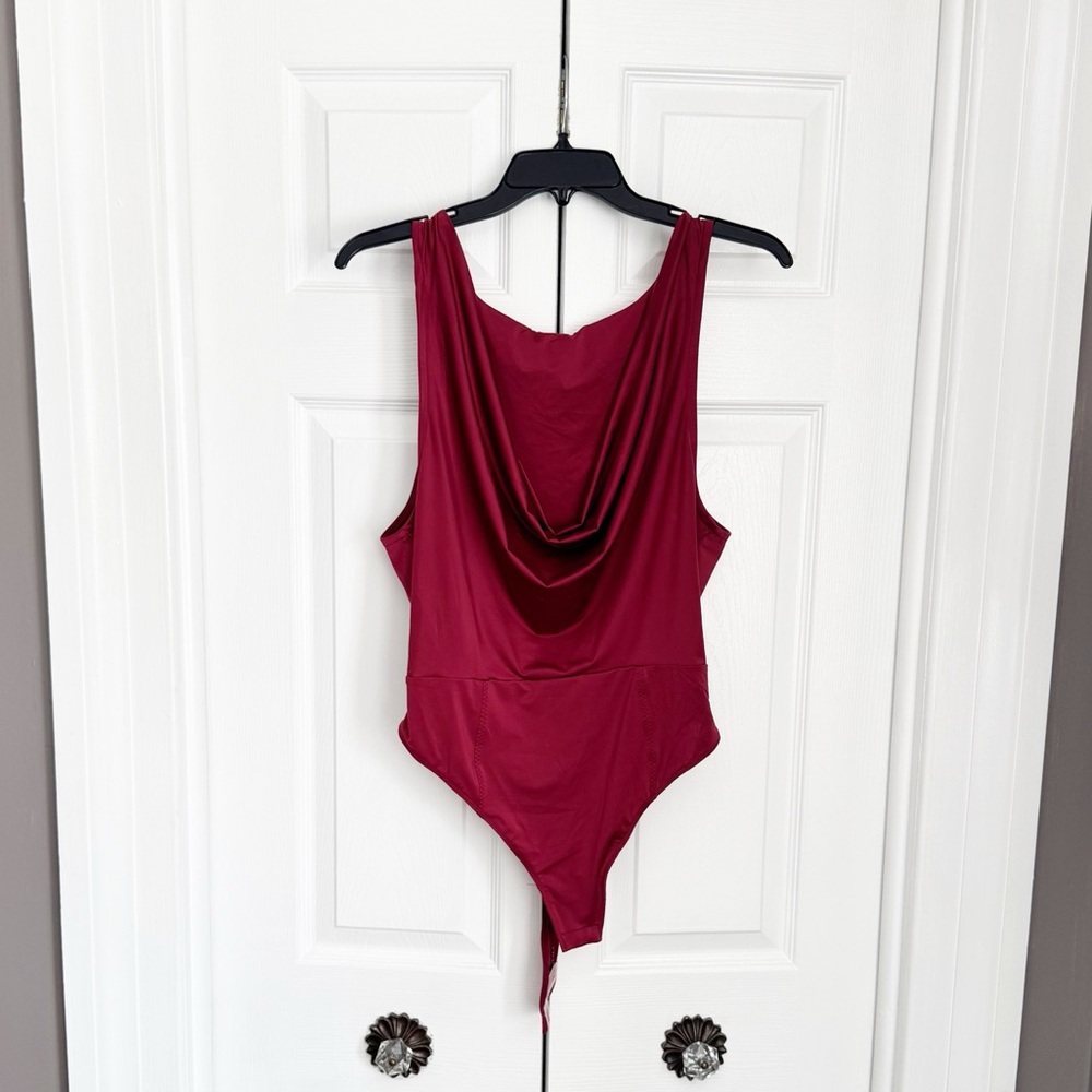 Free People drape bodysuit